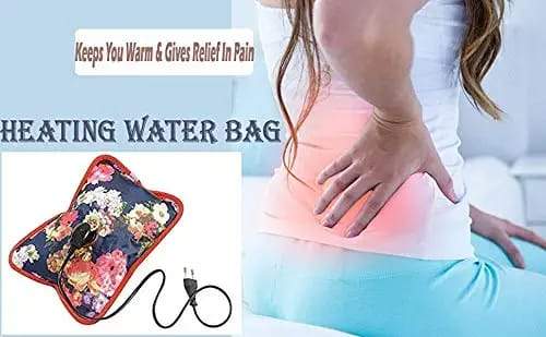 Electric Pain Relief Gel Heating Hot Water Bottle Pouch Bag