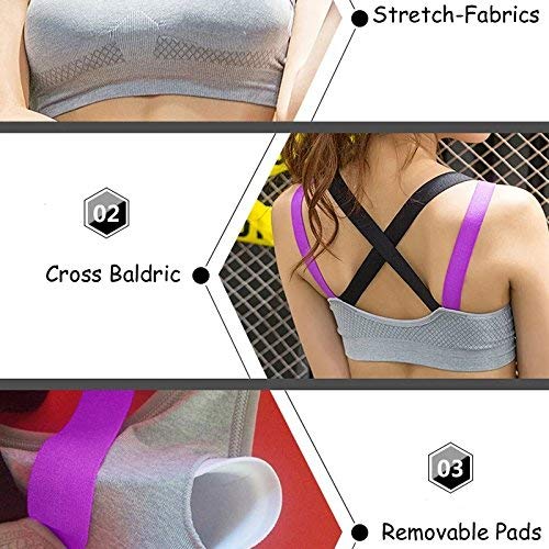 Women’s Sports Crisscross Padded  Bra-Panty Set