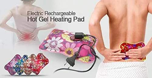 Electric Pain Relief Gel Heating Hot Water Bottle Pouch Bag