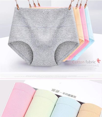 Women's Cotton High Waist Panty