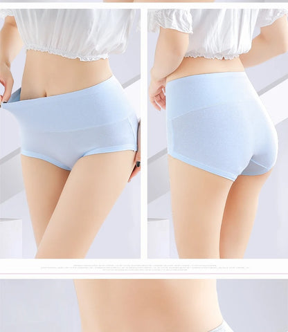 Women's Cotton High Waist Panty