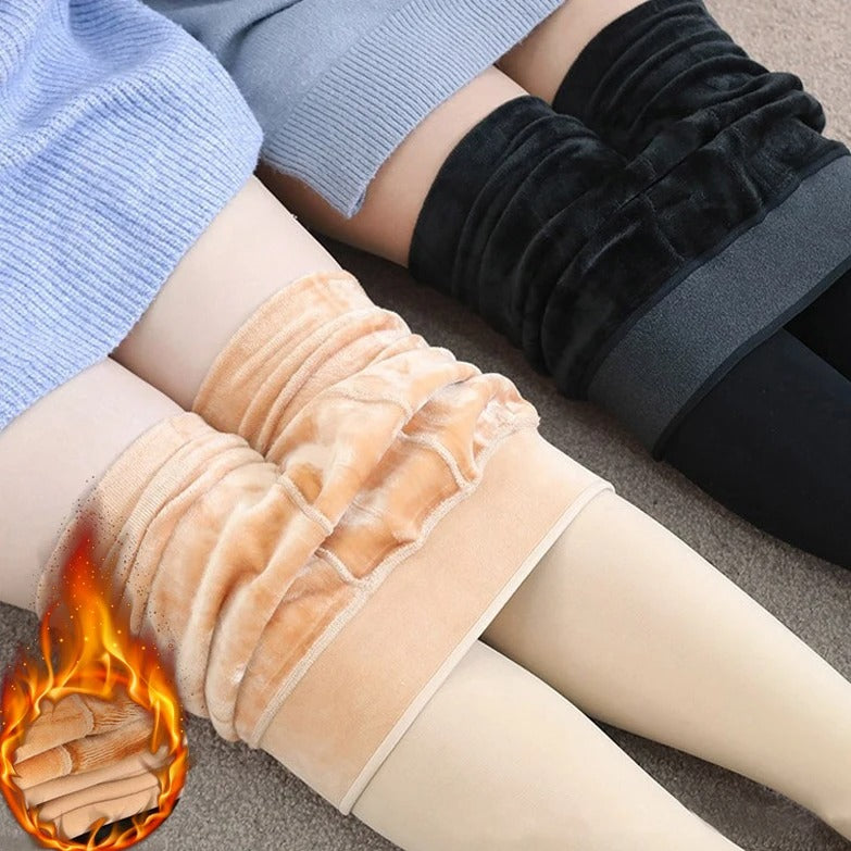 Winter Thermal Women's Stockings, Leggings, Tights-